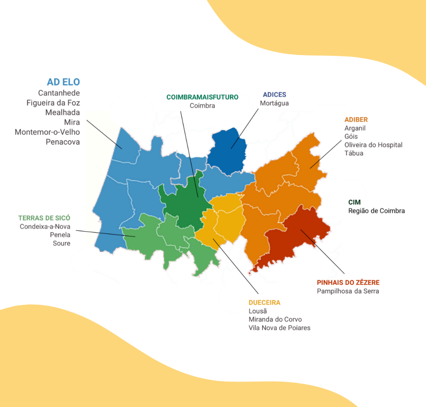 Mapa da região PNAES RC