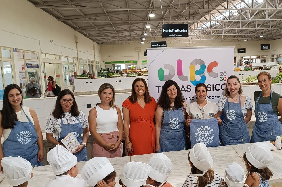 Showcooking no Mercado Municipal de Condeixa