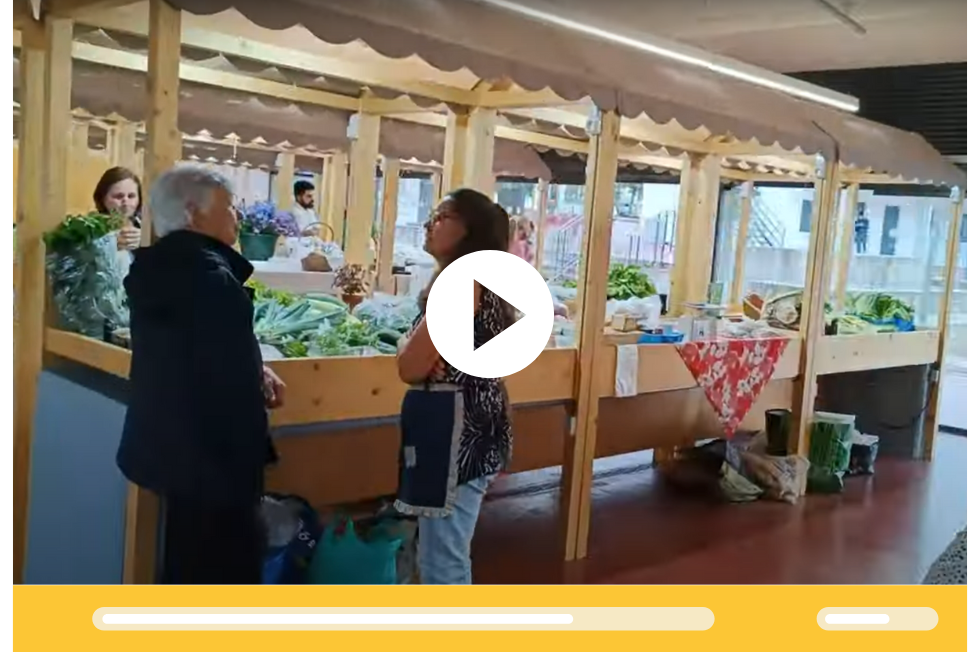 À mesa com... Produtoras no Mercadinho da Terra, em Vila Nova de Poiares