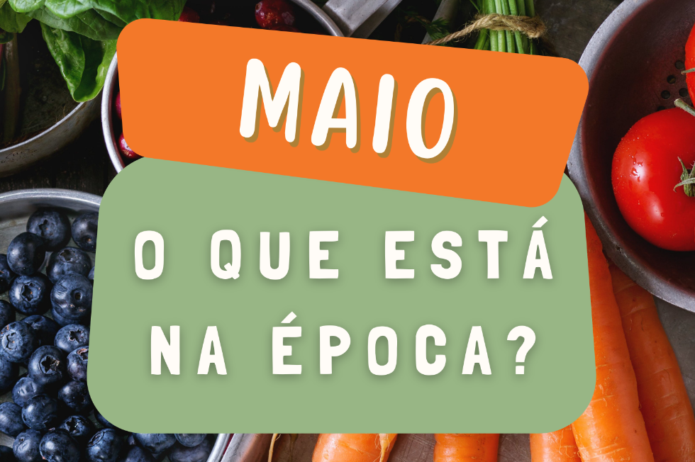 Calendário sazonal - Maio