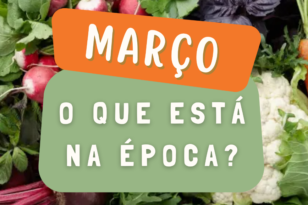 Calendário sazonal - Março